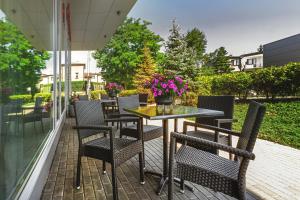 Zahrada ubytování Qubus Hotel Żory