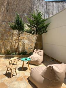 Zona de estar de Koks’ Guesthouse