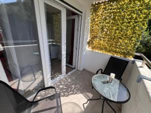 Balkón nebo terasa v ubytování Apartments "Helios"