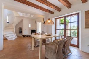 Χώρος καθιστικού στο Es Castell