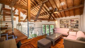 Posezení v ubytování Moulin de Sore - A louer en gîte ou chambres d'hôtes dans un lieu naturel préservé