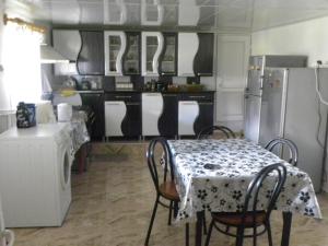 Dapur atau dapur kecil di Mikheil Pitskhelauri Guest House