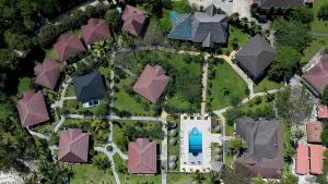 an overhead view of a house with a yard at Mandarin Resort Zanzibar in Kizimkazi