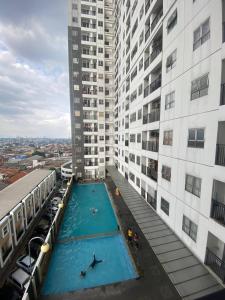 Bassein majutusasutuses Apartement m square cibaduyut või selle lähedal