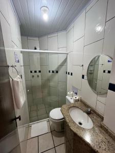 Ein Badezimmer in der Unterkunft Hotel D'Luz