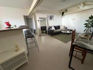 Et opholdsområde på Appartement climatisé