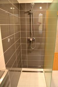 Vannas istaba naktsmītnē Apartmány u Zdeničky