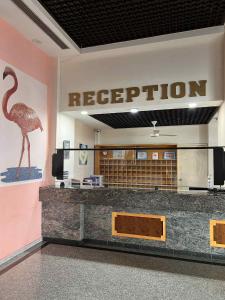 Vstupní hala nebo recepce v ubytování Flamingo Beach Hotel