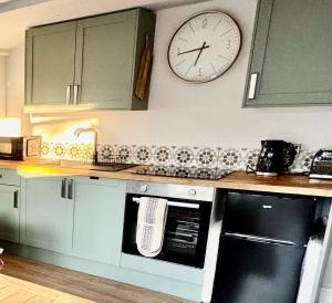 Dapur atau dapur kecil di Beechside, close to Belvoir Castle, Bottesford