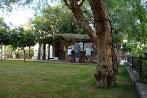 Zahrada ubytování Villa Nergis