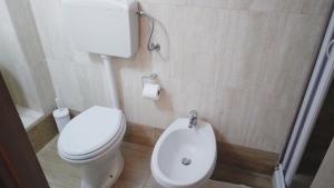Koupelna v ubytování Piazzetta Scolanova