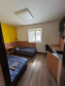 Postel nebo postele na pokoji v ubytování Penzion u Fika