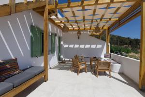 Istumisnurk majutusasutuses Lefkes View Villa