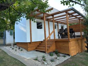 Zahrada ubytování Glamping Prokop