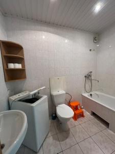 Ένα μπάνιο στο Apartment Santariskes