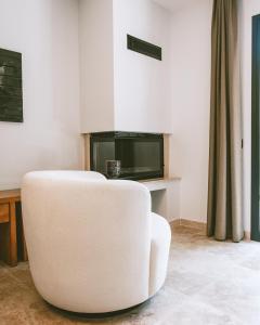 Χώρος καθιστικού στο The Ascents of Urla