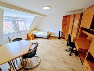 Posezení v ubytování Monteurhaus Mömlingen