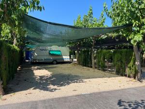 Zahrada ubytování Camping Riberamar