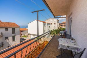 Balkón nebo terasa v ubytování Apartment in Crikvenica 39218