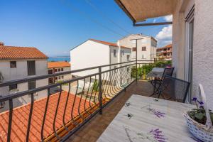Balkón nebo terasa v ubytování Apartment in Crikvenica 39218