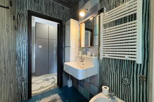 Koupelna v ubytování Terrazzino Frontemare Wi-Fi Free Parking + 11 fotografií