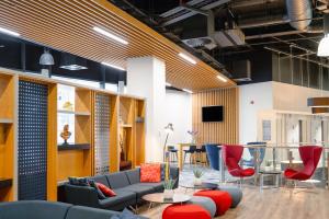 Гостиная зона в Holiday Inn Express - Birmingham - City Centre by IHG