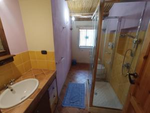 Koupelna v ubytování Villa Gemma