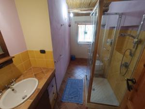 Koupelna v ubytování Villa Gemma