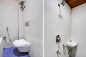 Koupelna v ubytování Hotel O Ashwi