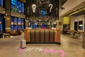 上海普陀Moxy酒店餐厅或其他用餐的地方