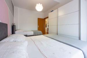 Posteľ alebo postele v izbe v ubytovaní Studio in Crikvenica 43206