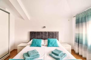 Posteľ alebo postele v izbe v ubytovaní Studio in Crikvenica 43206