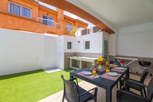 Χώρος καθιστικού στο Casa Esther Corralejo