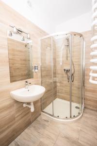Koupelna v ubytování Apartamenty Wawrzyniak