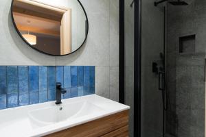 Kúpeľňa v ubytovaní KANIA Apartamenty - Zakopane