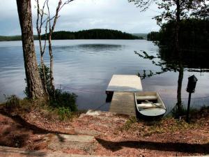 Naturlandskabet i nærheden af feriehuset