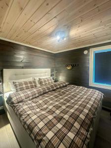 Postel nebo postele na pokoji v ubytování Modern Apartment At Strandafjellet Ski Resort