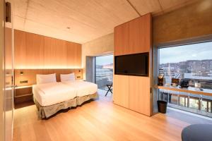 Letto o letti in una camera di Placid Hotel Design & Lifestyle Zurich