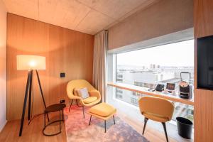 TV o dispositivi per l'intrattenimento presso Placid Hotel Design & Lifestyle Zurich