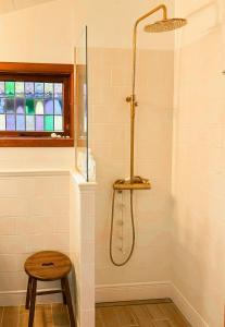 Et badeværelse på Authentecity Between Forest And Beach In Odsherred