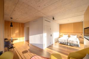 Letto o letti in una camera di Placid Hotel Design & Lifestyle Zurich