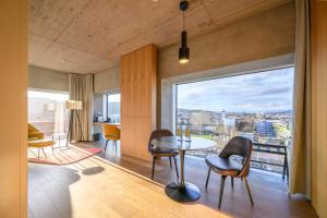 Area soggiorno di Placid Hotel Design & Lifestyle Zurich