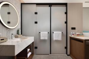 Koupelna v ubytování Hilton Garden Inn Chengdu Jinniu Yipintianxia
