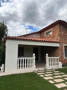 Bygningen som landstedet ligger i