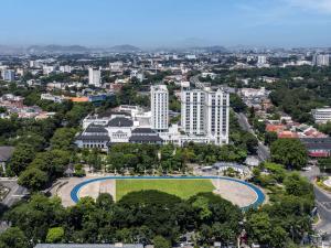 Nespecifikovaný výhled na destinaci Bandung nebo výhled na město při pohledu z hotelu