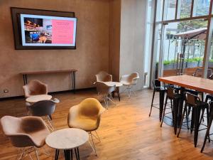 Posezení v ubytování ibis styles Lima San Isidro