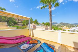 Balkón alebo terasa v ubytovaní Bungalow Rosa - PlusHolidays