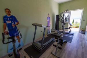Posilňovňa alebo fitness centrum v ubytovaní Apartments in Crikvenica 39208