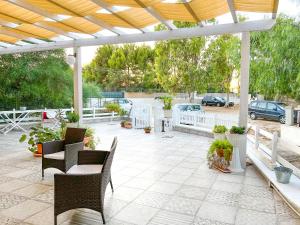 Un balcón o terraza en A casa di Pietro Due