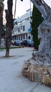 Bygningen som lejligheden ligger i